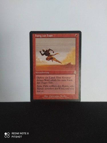 Hang zur Hast / Need for Speed - Magic Karte MTG