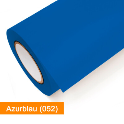 Klebefolie | Oracal 651-052 Azurblau glänzend - matt | ab 1 lfm | günstig