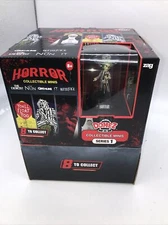 Domez Horror Mini figures Series 1 Sealed Case Of 18 Minis W Display Box 3 SETS