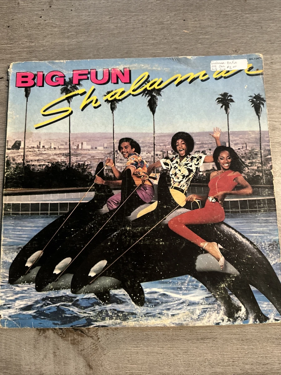 Shalamar ‎– Big Fun Solar BXL1-3479 1979 12" Vinyl Record Album LP