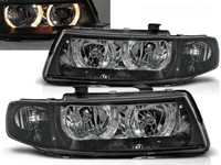 Scheinwerfer Angel Eyes FüR Seat Leon 1M / Toledo 1M Bj. 1999-2006 Schwarz