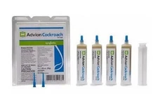 Advion Cockroach Gel 4pk With Plunger & 2tips