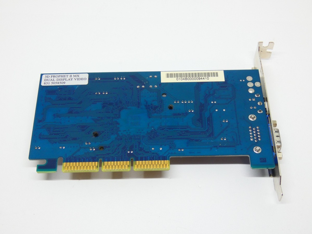 HERCULES GUILLEMOT 3D PROPHET II MX 32MB VGA Card - AGP Slot