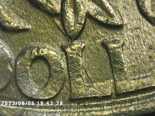 1998 P AU Washington Quarter - Reverse Die Crack through L - Picture 2 of 4