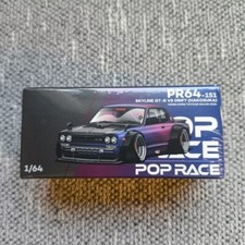 Pop Race Nissan Skyline GT-R V8 Drift Hakosuka Magic Purple HK Exclusive PopRace