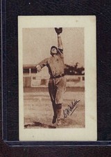 1923 V100 Willard's Chocolates Baseball Card #166 C. W. Walker, EX, Rare!