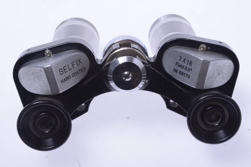 ✅ SELFIX BINOCULARS 7X18 VINTAGE WIDE ANGLE 6.3* DEGREES COATED - Image 2 of 4