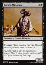 Amonkhet - Cursed Minotaur - Foil
