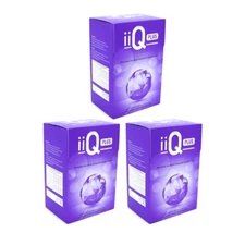 3 x Phytoscience IIQ Lutein Zeaxanthin Goji Berry Brain Memory Support Eye Care