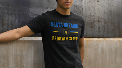 Ukrainian T shirt, Slava Ukraini, Heroyam Slava, Zelensky Shirt ...