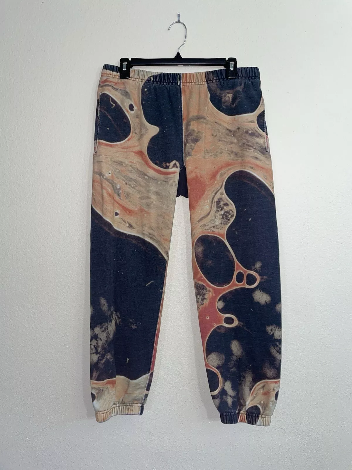 Supreme Andres Serrano 17AW Sweat Pantalon Joggers Sang et Sperme Noir Homme Petit