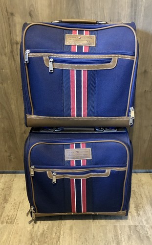 Tommy Hilfiger 14 x 14 x 8 Soft Shell Rolling Carry On Set Of 2