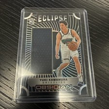 2024-25 Panini Obsidian Eclipse Materials /249 Yuki Kawamura #EM-YKI Grizzzles