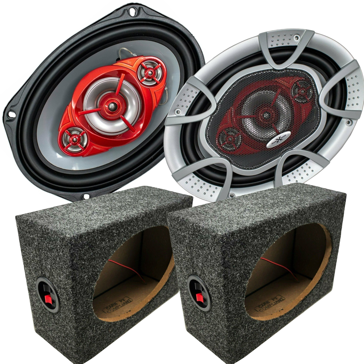 2x soundstreme 6x9