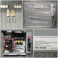 Allen Bradley Centerline 5HP MCC Bucket 2112B-BDB-6P-9A-24J... Excellent Cond.