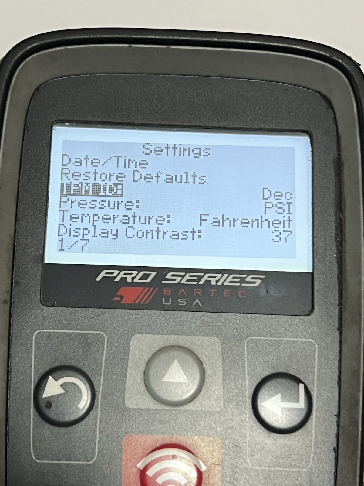 Bartec TECH400PRO TPMS Tire Pressure Monitoring System Diagnostic Tool USA WORKS