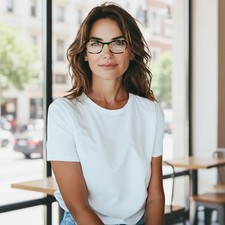 Prada Italy B VPR 10V 52 18 321-1O1 145 Multicolor Eyeglasses CC17