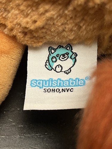 Squishable Mini Wooly Mammoth Plush Brown Stuffed Animal Toy New w/ Tag 12” Long - Picture 6 of 11