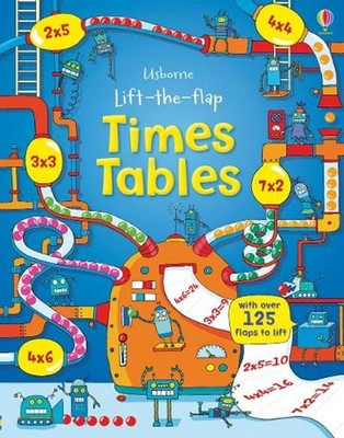 Lift-the-Flap Times Tables by Rosie Dickins (English) Board Book Book