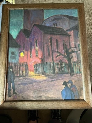 klassische Moderne 1940er Jahre expressiv momogramm - Bild 1 von 3