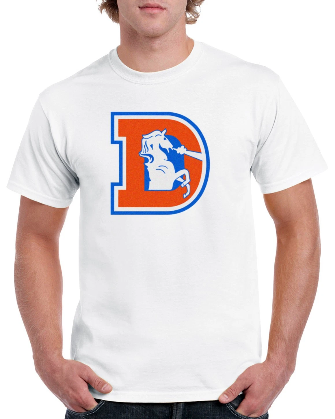 Denver Broncos Old School Retro T-Shirt