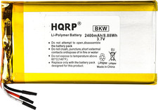 2400Mah Battery Compatible with Rand Mcnally TND-740 Truck GPS Navigator MLP4540