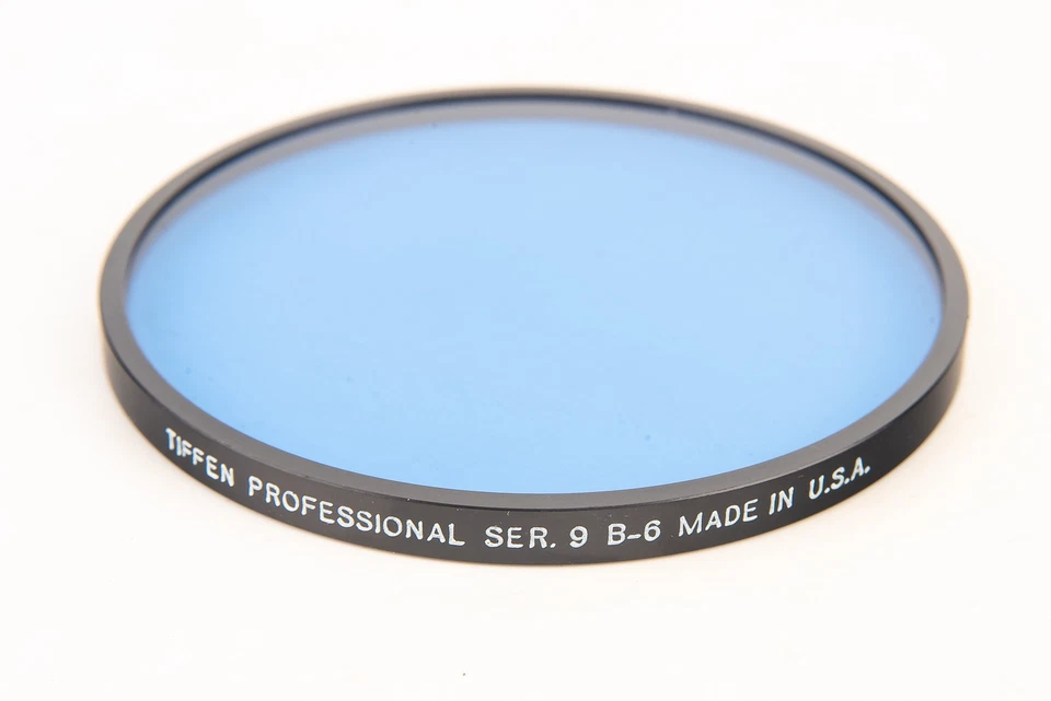 Tiffen Professional Series 9 Blue B-1 1/2 B-3 B-6 B-12 Drop In Filter Set V12 - Image 3 of 4