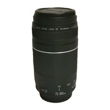 Canon EF 75-300mm f/4-5.6 III Lens (Excellent Condition)