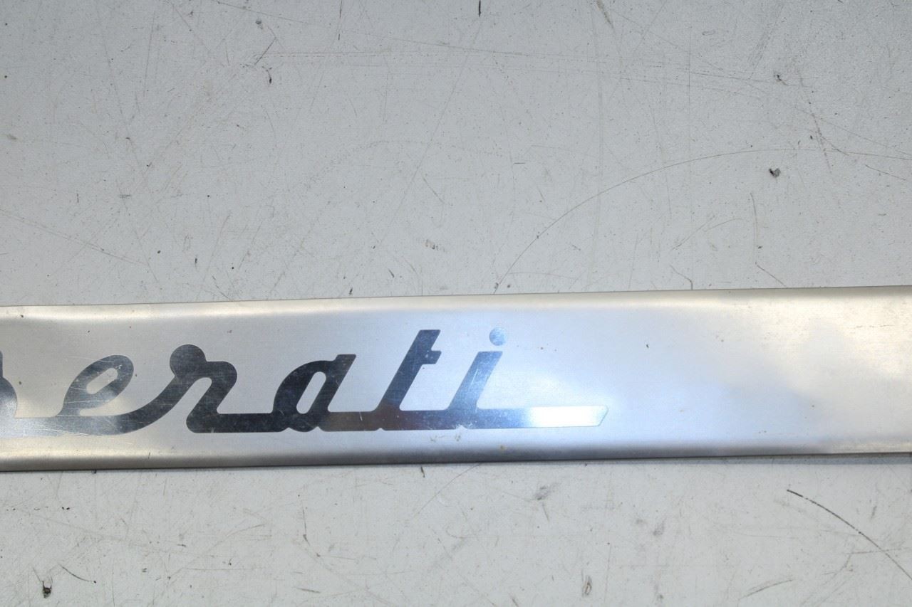 2017-21 Maserati Ghibli Front Right and Left Side Door Step Sill Plate 670013727