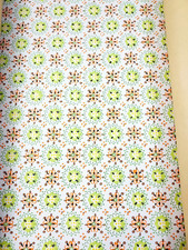 3 Vintage 1950's 1960’s 1970’s Wallpaper Rolls Flower Sunburst Design – Retro!