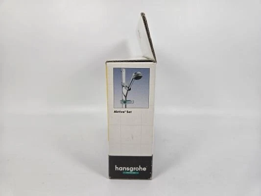 Jabonera Hansgrohe para barra de pared Unica'E 28685 transparente Cassetta'E hecha en Alemania nueva en caja Foto 3 de 4