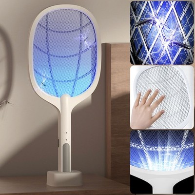 Elektrische Fliegenklatsche Extra Stark USB Elektro Mücken 3000V