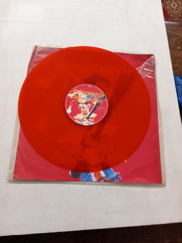 Bruce Dickinson Geburtsunfall Vinyl Schallplatte 12 Zoll Single rot - Bild 2 von 10