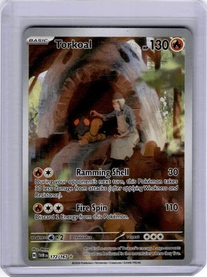 2024 Pokémon SV06: Twilight Masquerade Torkoal #172/167 - Image 1 of 2