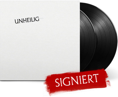 Unheilig - Liebe Glaube Monster  White Label 2 Vinyl LP SIGNIERT NUMMERIERT N 56