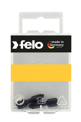 Felo Bit C 6,3 IMPACT Pozidriv PZ 3 x 25 2-tlg. Box