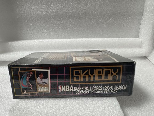 1990-91 Skybox Series 1 NBA FACTORY SEALED WAX Box 36 Packs MICHAEL JORDAN - Picture 3 of 5