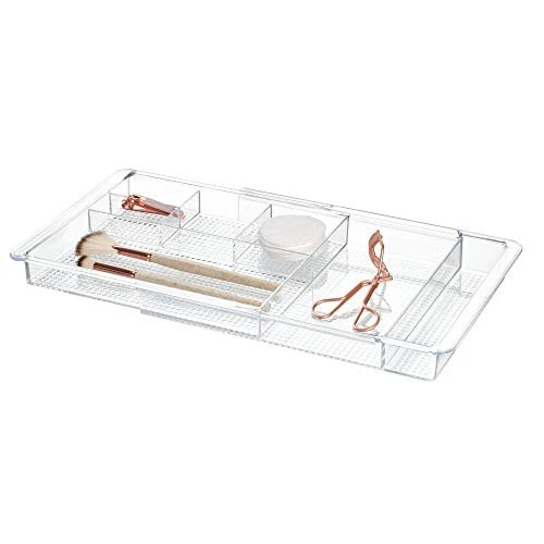  Expandable Vanity Drawer Organizer, The Clarity Collection – 11.25” to Clear - Image 2 of 4