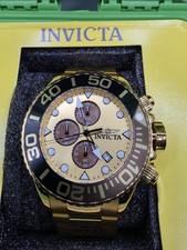 Invicta Grand Diver Sidereon 48590 Gold Chron...