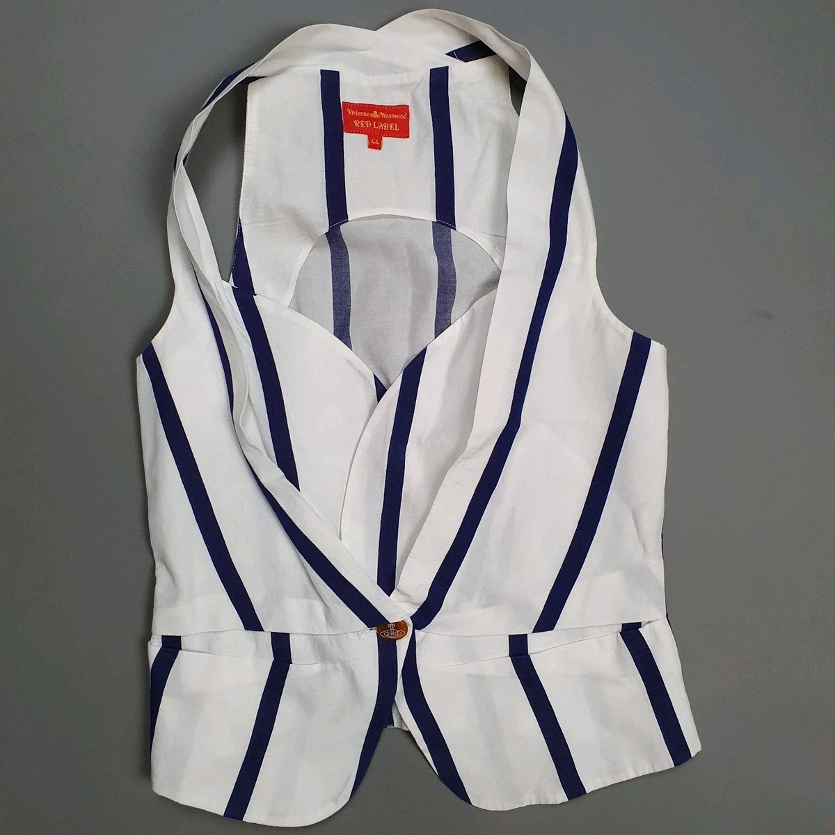 Vivienne Westwood RED LABEL ストライプベスト Did you know Vivienne