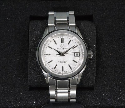 Grand Seiko Seiko White Dial Mod Shirakaba White Birch Tree Dial