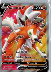 Lycanroc V (Full Art) 187/203 Evolving Skies