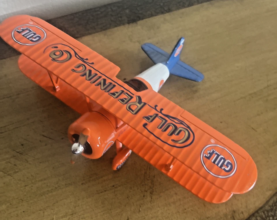Limited Edition - Gulf Collector Series #3 Airplane BANK DIE CAST METAL - #37541 - Image 2 of 4