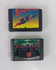 Vintage cartridges from 90's for sega mega drive pal region, lot of 12