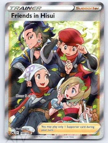 Friends in Hisui 148/159 Pokemon Crown Zenith Ultra Rare