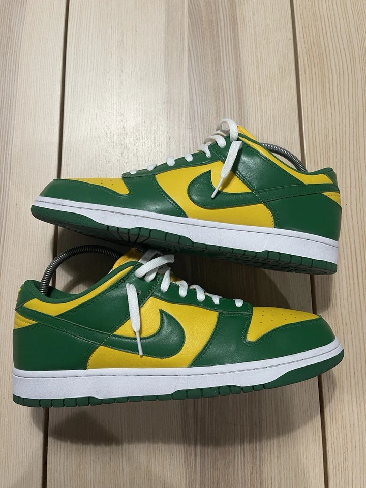 2024 Nike Dunk Low SP “Brasil” Zapatos CU1727-700 Talla 13 Foto 2 de 4