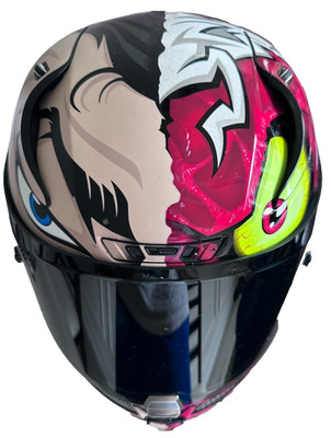 HJC RPHA 11 Pro motorcycle helmet DC Comics ''Two-Face''