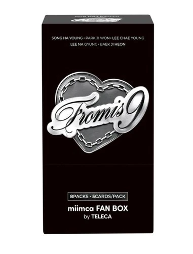 TELECA fromis_9 MIIMCA Fan Box Trading Card Box