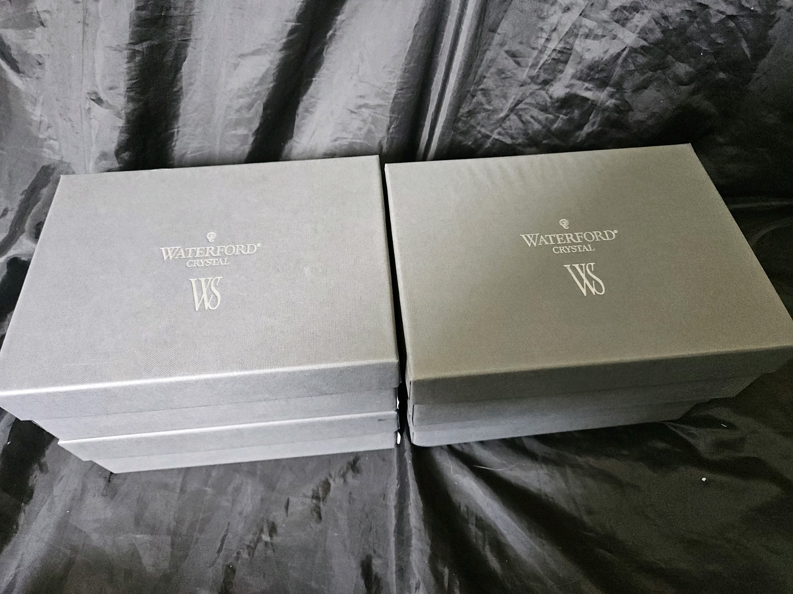 SET of 4 WATERFORD CRYSTAL Small Delaney Bowls NEW IN ORIGINAL BOXES!!