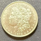 1878 8TF Morgan Silver Dollar BU. Free shipping.